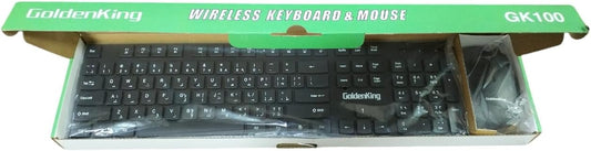 MouseMouse & Keyboard Wireless GoldenKing GK100