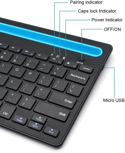 Zero ZR-3666 Wireless Keyboard English & Arabic