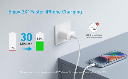 Anker Charger B2149 Iphone 20 W Type-C - White