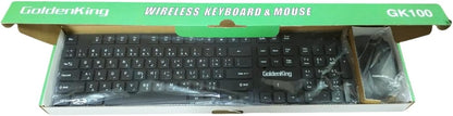 MouseMouse & Keyboard Wireless GoldenKing GK100