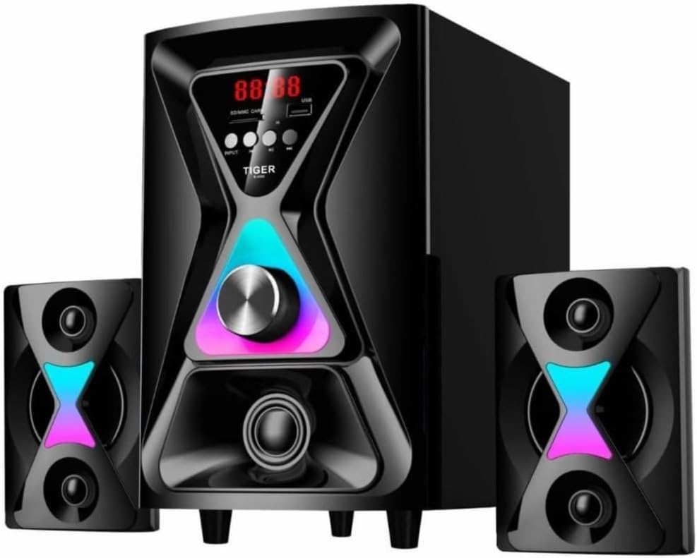 طقم سماعات صب ووفر تايجر، 3 قطع