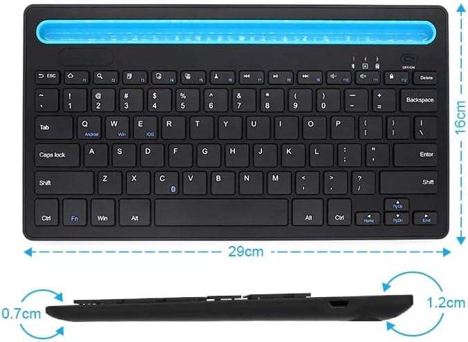 Zero ZR-3666 Wireless Keyboard English & Arabic