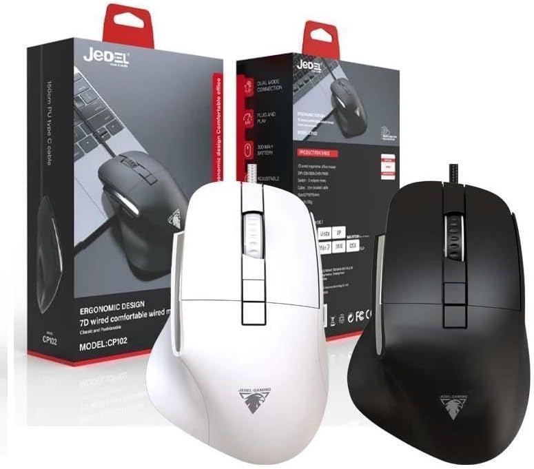 JeDEL CP102 Mouse - Optical Sensor 3600 DPI