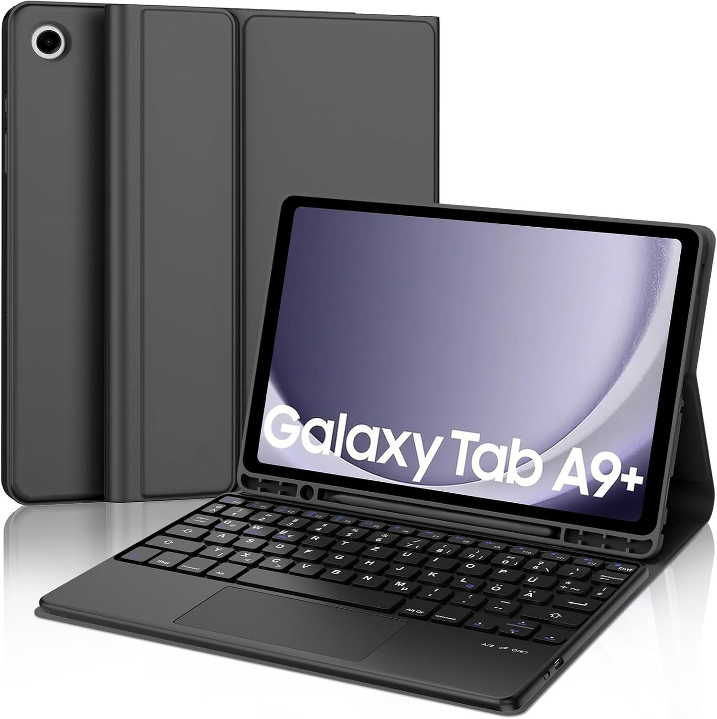 Keyboard Case مخصص لـ Samsung Galaxy Tab A9+ / A9 Plus 11 Inch (2023)