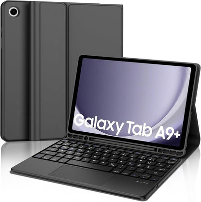 Keyboard Case مخصص لـ Samsung Galaxy Tab A9+ / A9 Plus 11 Inch (2023)