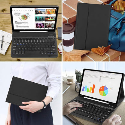 Keyboard Case مخصص لـ Samsung Galaxy Tab A9+ / A9 Plus 11 Inch (2023)