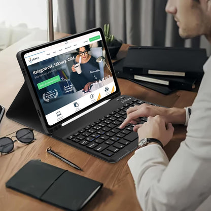 Keyboard Case مخصص لـ Samsung Galaxy Tab A9+ / A9 Plus 11 Inch (2023)