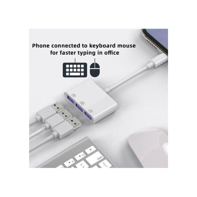 USB-C 3×1 Multi-Port Adapter