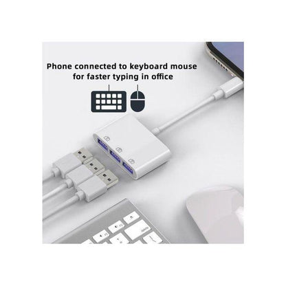 USB-C 3×1 Multi-Port Adapter