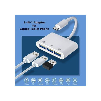 USB-C 3×1 Multi-Port Adapter