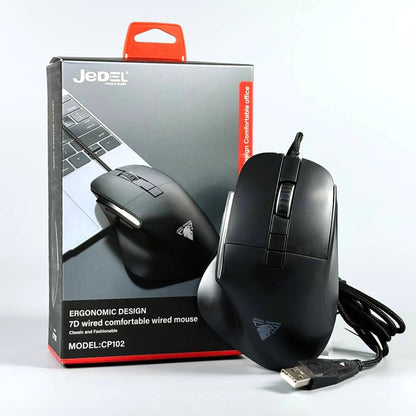 JeDEL CP102 Mouse - Optical Sensor 3600 DPI