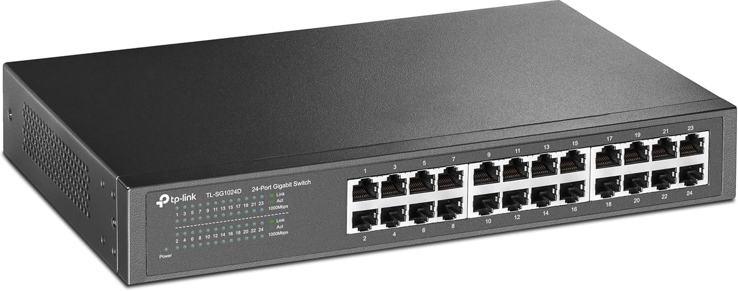 TP-Link TL-SG1024D 24-Port Gigabit Desktop/Rackmount Switch