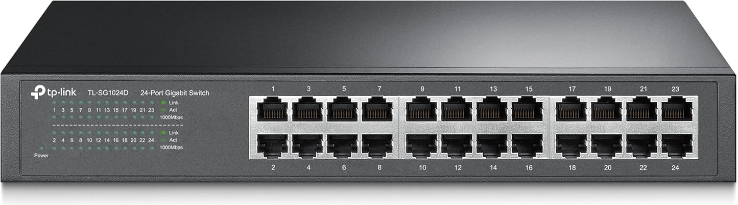 TP-Link TL-SG1024D 24-Port Gigabit Desktop/Rackmount Switch
