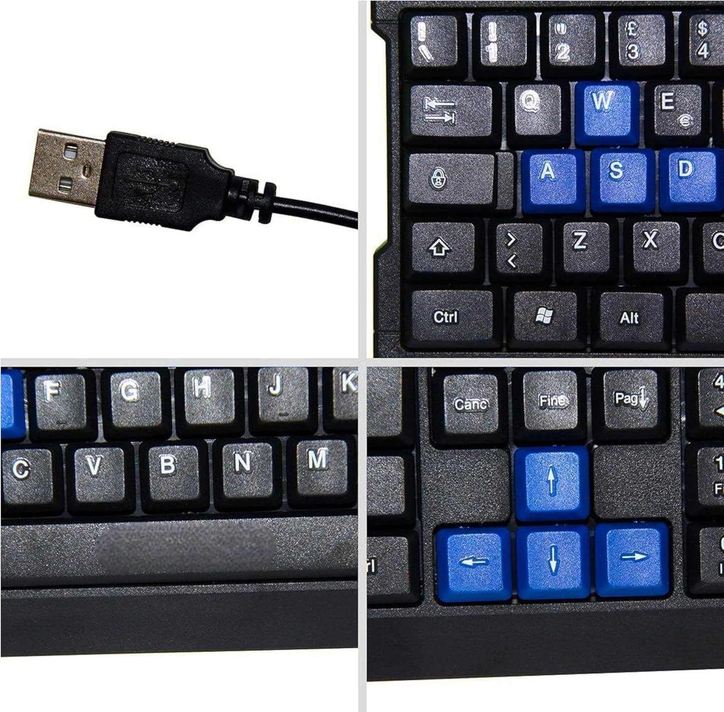 Keyboard ZERO Electronics ZR‑600 USB