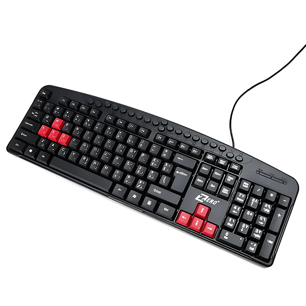 Zero USB Keyboard For PC & Laptop - ZR-2608