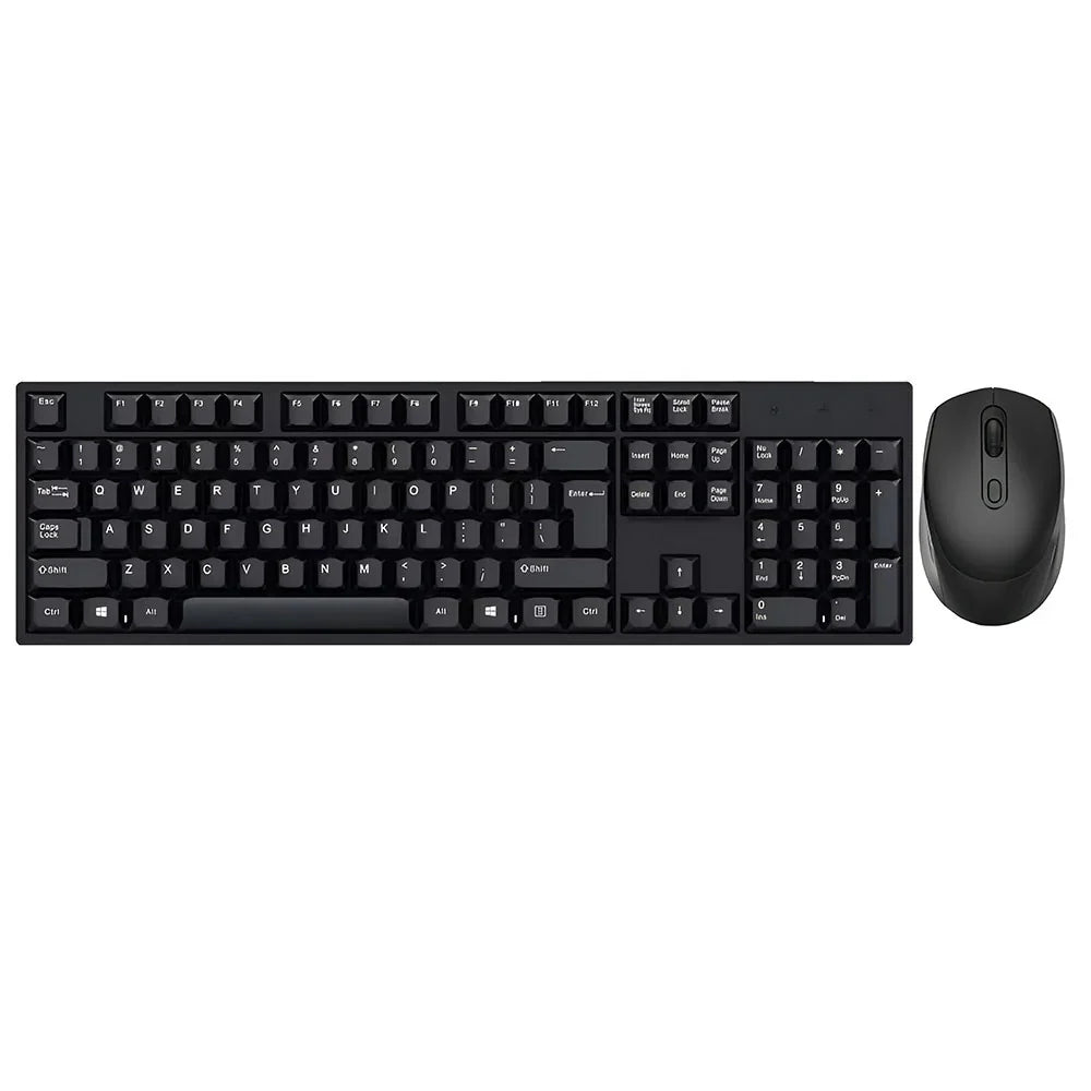 Wireless Mouse &amp; Keyboard U‑200 – Black