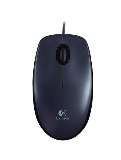 Logitech M90 Wired Mouse Black USB
