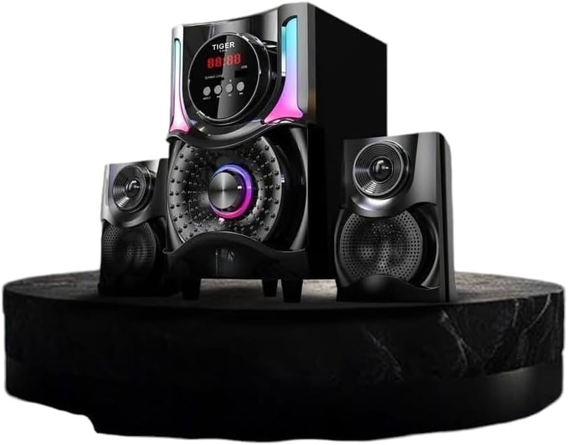 طقم سماعات صب ووفر تايجر R-3010  3 قطع